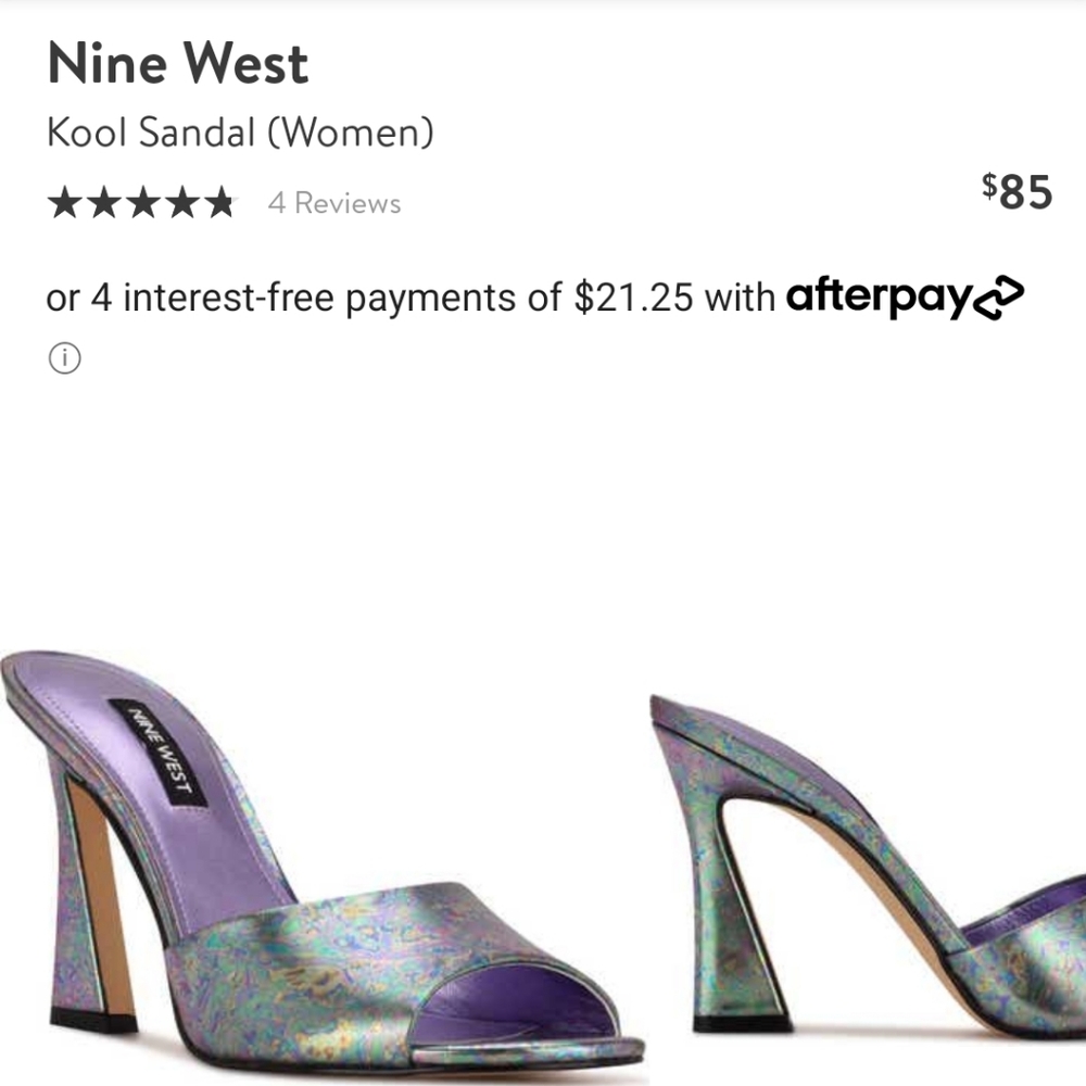 Nine West Kool Sandal, sz 6